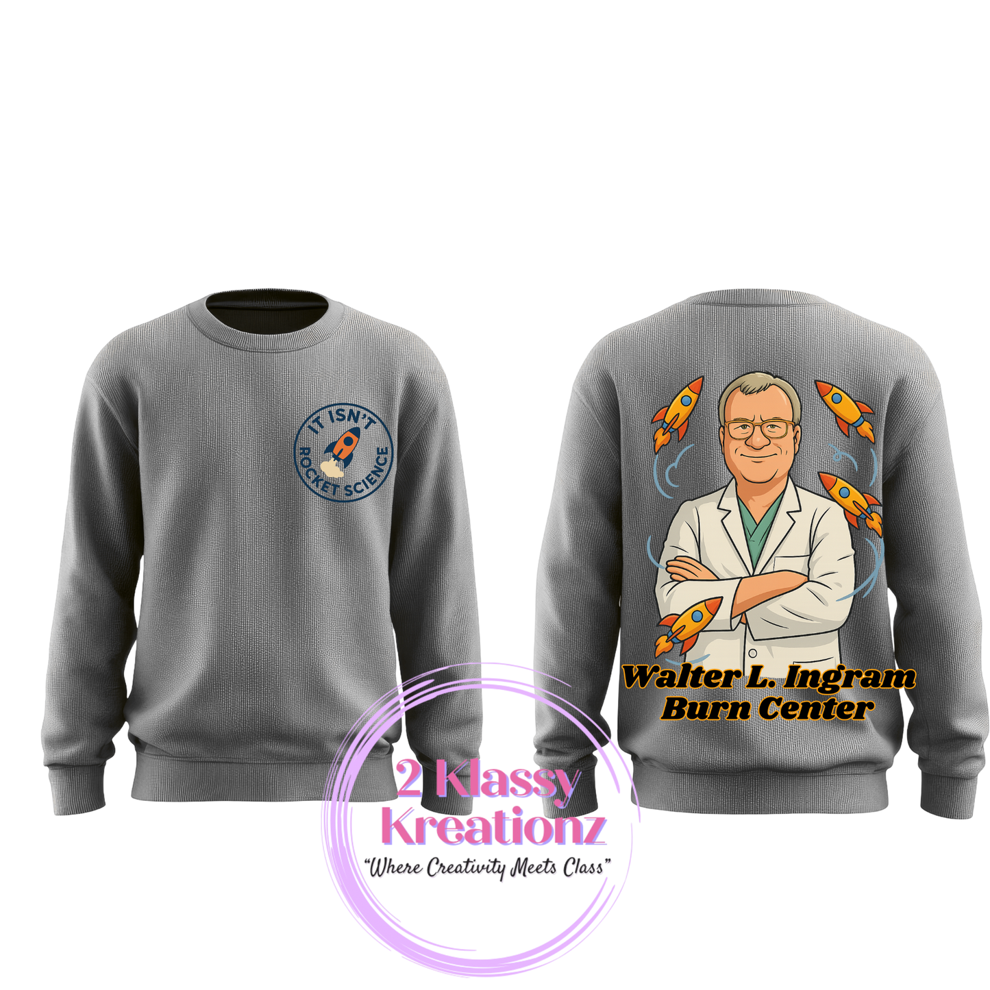 Walter L. Ingram Burn with Pocket Design