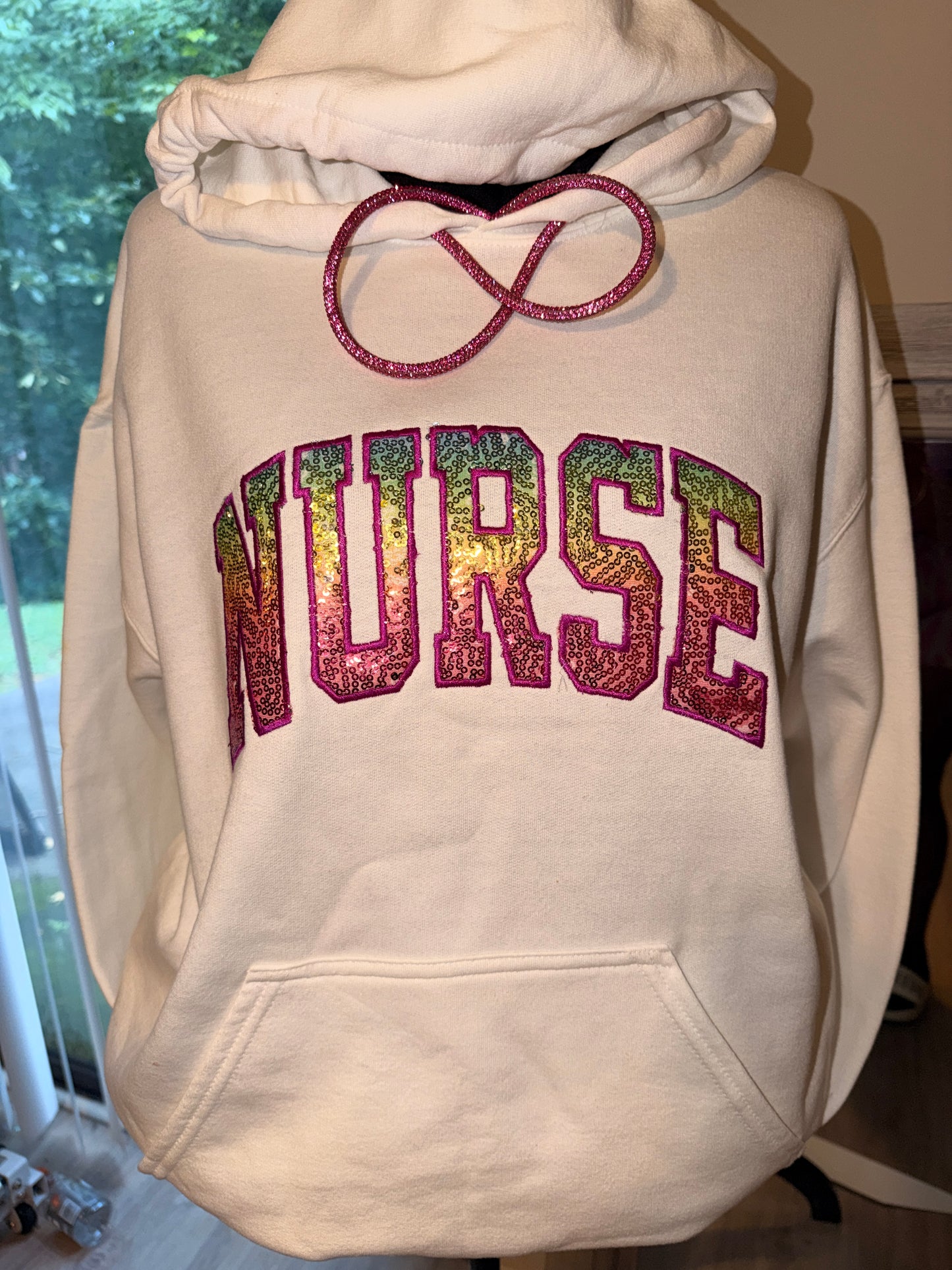 Custom Nurse Embroidered Sweatshirt
