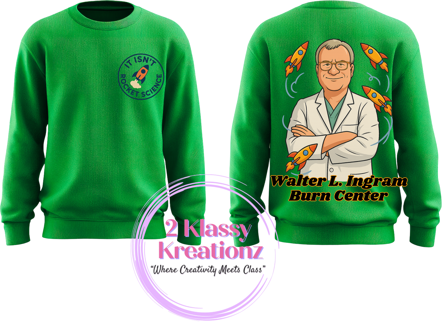 Walter L. Ingram Burn with Pocket Design