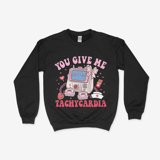 You give my tachycardia