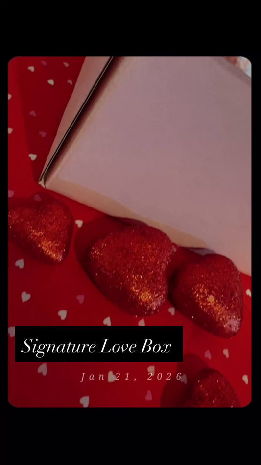 The Signature Love Box- "A cozy self-love experience, curated with intention."